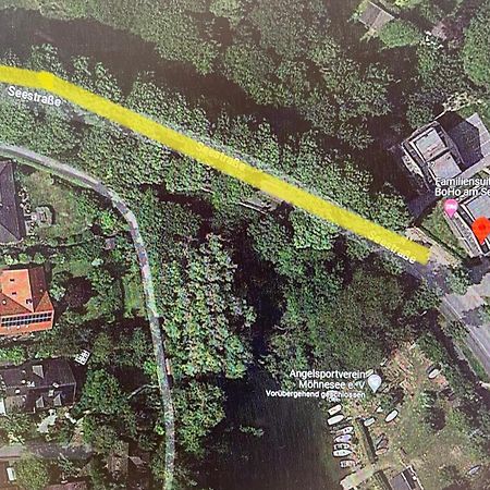 Feriendomizil Moehne Mit Seeblick Und Sauna Möhnesee Eksteriør bilde
